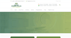 Desktop Screenshot of cerebroecoluna.com.br
